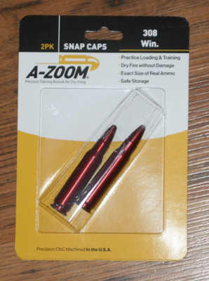 A-Zoom Snap Caps - 308 Winchester Caiber - 2PK - New