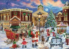 Wonder Forge Christmas Eve 1000 Piece Jigsaw Puzzle for Adults | Unique,... 