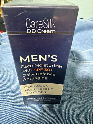 CareSilk DD Cream Men s Face Moisturizer SPF 30+ Anti-Aging Unscented 1.7 fl oz