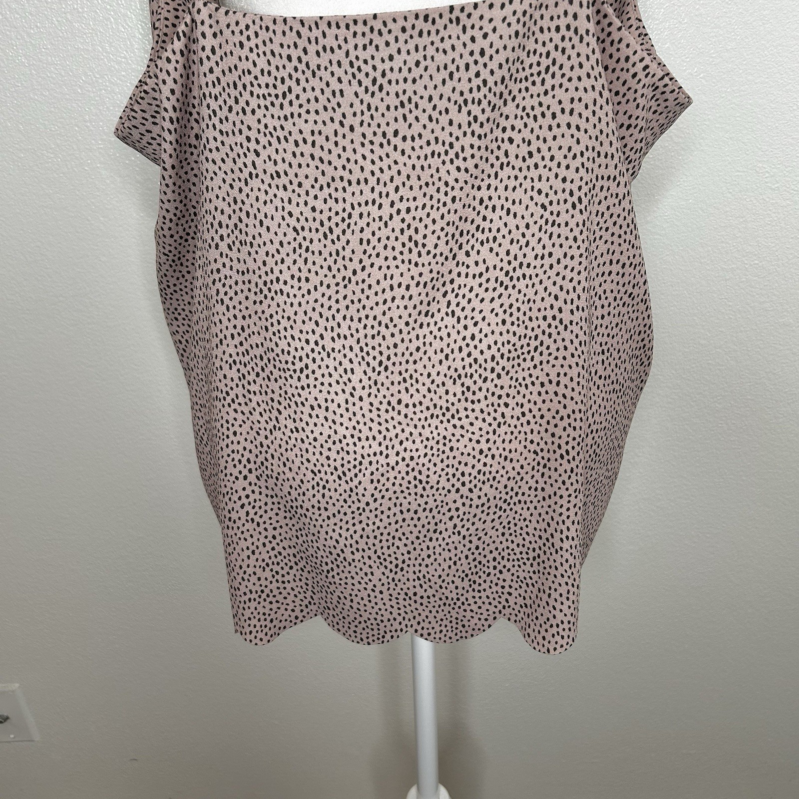 HALOGEN Womens Blush Pink Patterned Spaghetti Str… - image 7