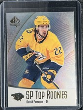 Farrance, David - 2021-22 SP Authentic - SP Top Rookies