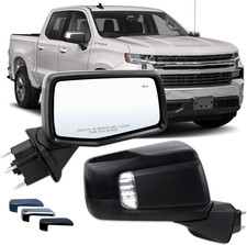 2019-25 Silverado 1500 Right Passenger Side Mirror  Compatible Replacement
