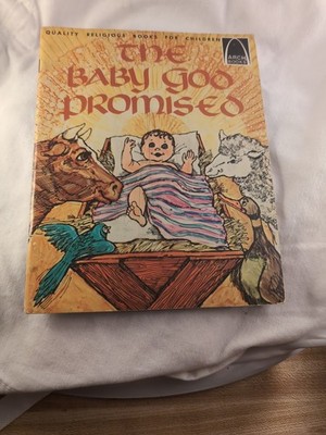 Vintage 1976 The Baby God Promised Arch Books Religious Books For Children Book