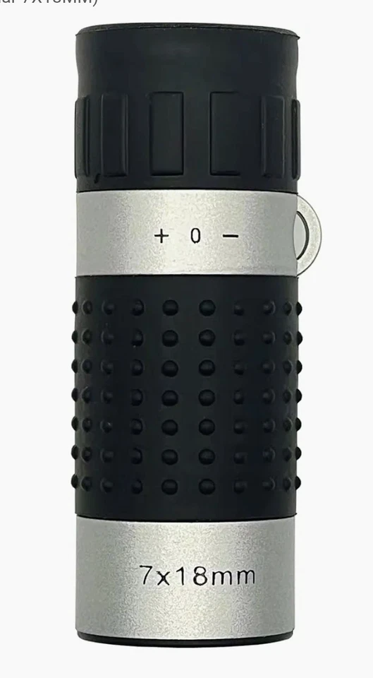 Monocular Rangefinder Binoculars Eyesight Adjustment, Plastic Black - Image 2 of 4