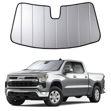 2019-2025 Silverado 1500 Windshield Sun Shade Compatible for Chevrolet GMC Si...