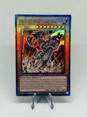 Ancient Gear Dunkler Golem LEDE-AE006 Ultimate Rare AE NM YuGiOh
