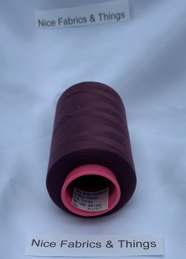 50 Spools - Purple AU57 Purpose Sewing Thread - Image 3 of 3