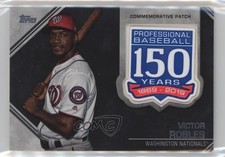 2019 Topps Update 150th Anniversary Manufactured Victor Robles Patch 1e55