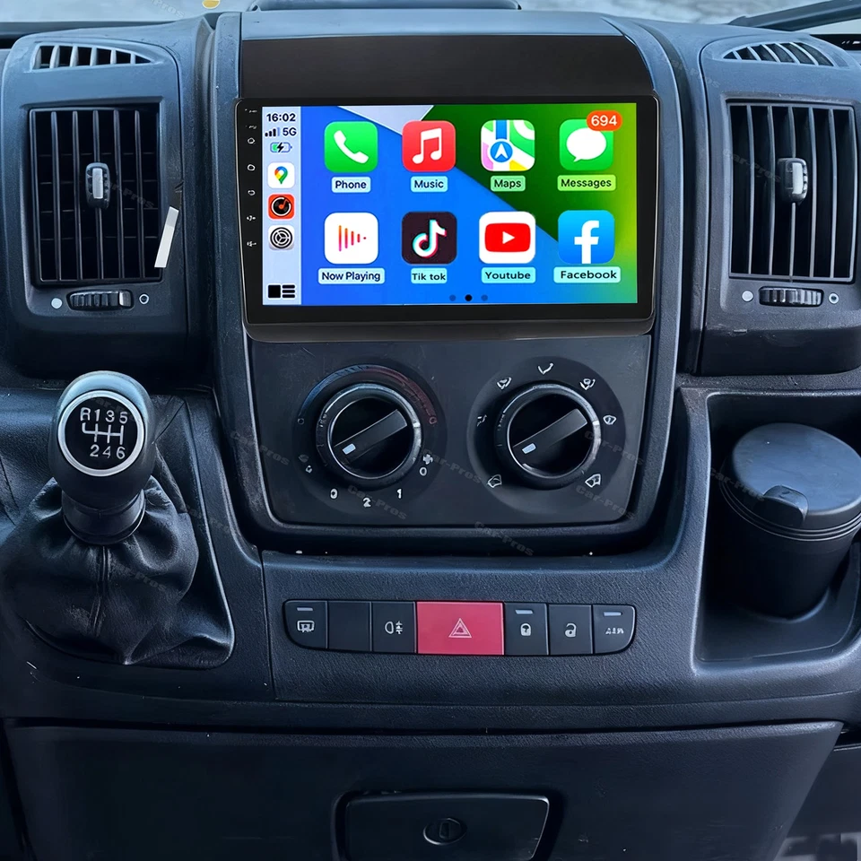 Autoradio Android 15 Carplay GPS Für Citroen Jumper Fiat Ducato Peugeot Boxer - Bild 2 von 4