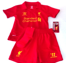 Warrior L.F.C. Standard Chartered Jersey, Shorts  Socks Soccer Youth 2/3Y