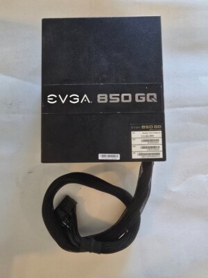 EVGA 850 GQ 850W 80 Plus Gold ATX Semi Modular Power Supply w/ot Cables *Parts*