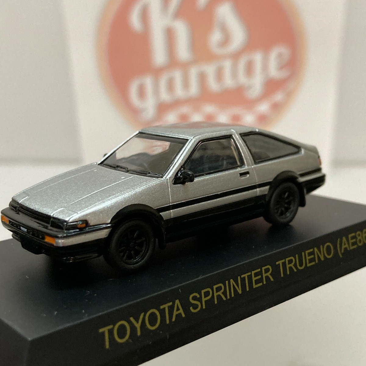 Kyosho 1/64 Toyota COROLLA LEVIN TRUENO AE86 Initial-D Minicar