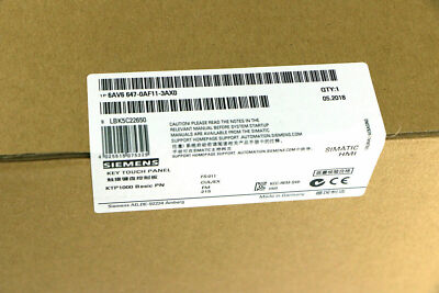6AV6 647-0AF11-3AX0 NEW SIEMENS 6AV6647-0AF11-3AX0 HMI KTP1000  Basic Panel