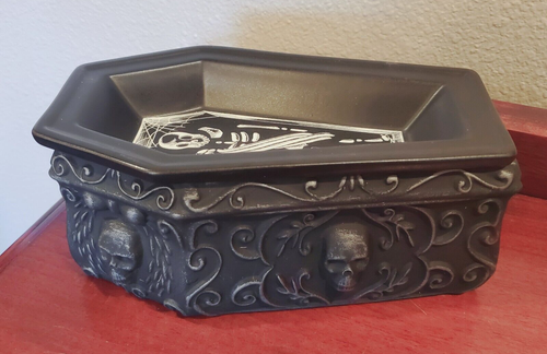 ScentSationals MUERTO SARG Keramik Wärmer BONUS 2 KÜRBISWACHS Würfel HALLOWWEEN - Bild 5 von 14