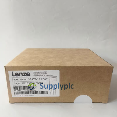 1PCS New LENZE E82EV371_2C200 E82EV371K2C200 Vector Inverter 0.37KW 220V In Box