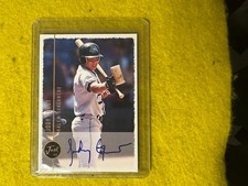 JODY GERUT 1999 Just 99 MEMORABILIA Base Autograph Rookie BASEBALL Card Auto