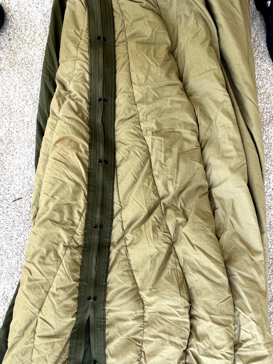 Rare Double Stamped US Sleeping Bag Mountain M-1949 (Reg Rare Double Stamped US Sleeping Bag Mountain M-1949 (Reg