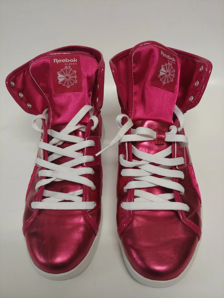 Reebok high tops mujer rosas hotsell