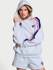 PINK IVY FLEECE CAMPUS HOODIE