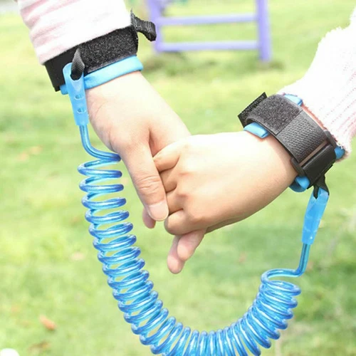 Anti Lost Kids Safety Band Toddler Link Harness Child Wrist Strap Belt Lead - Picture 4 of 18