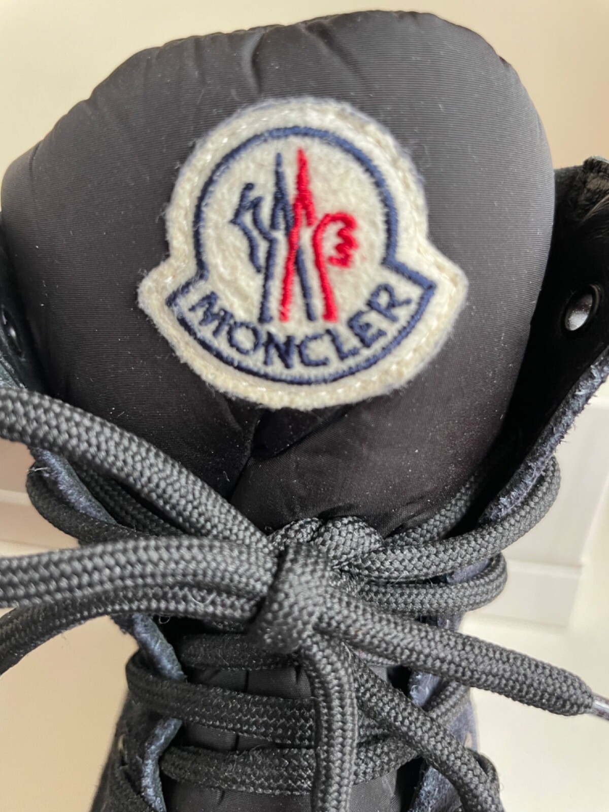 MONCLER VANCOVER NAVY BLUE SUEDE LACE UP ANKLE BOOTS SIZE 7 / 41 RRP £470 image 8