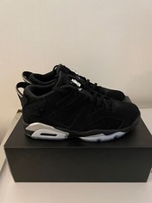 Air Jordan 6 Rétro Low Black Metallic Silver worn 1 time US 10.5 UK 9.5 EU 44.5