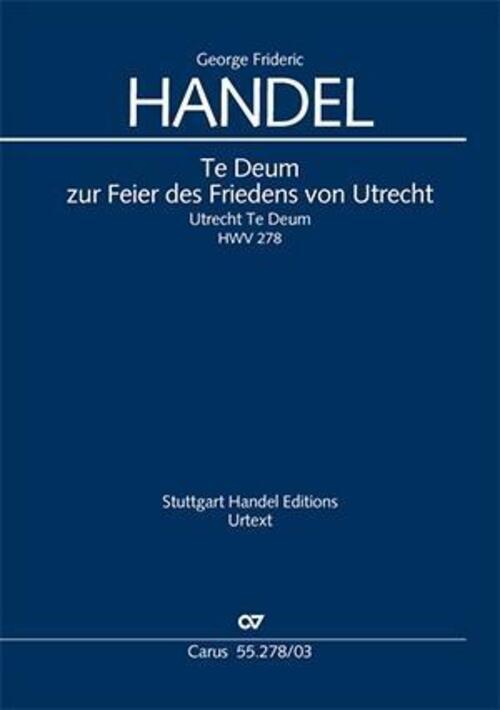 Thumbnail - Georg Friedrich Händel | Utrechter Te Deum (klavierauszug) | Buch |