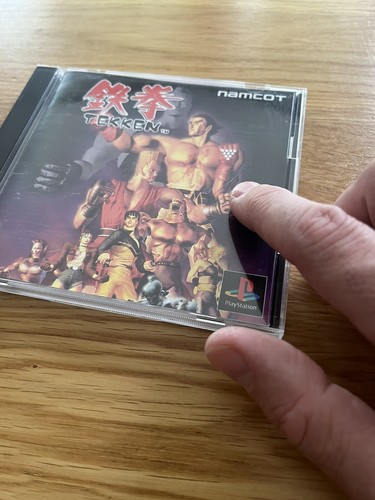 Tekken Japan PS1 Sony PlayStation PSX Reg Card - Picture 4 of 22
