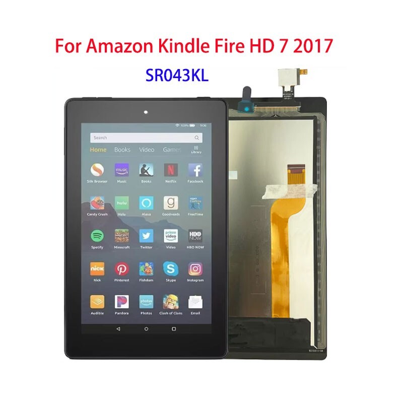 For Amazon Kindle Fire HD 7 2017 SR043KL LCD Display Touch Screen