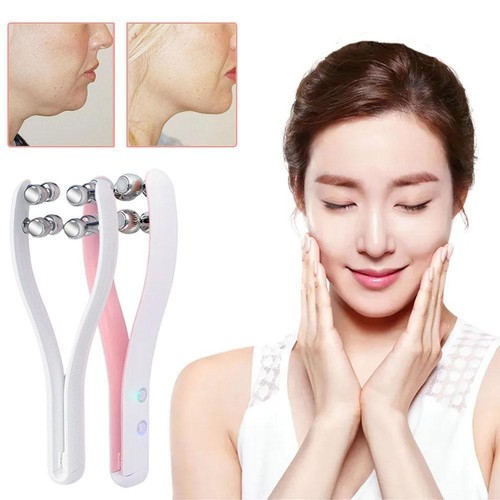 EMS Face Lifting Roller RF Double Chin V Face Shaped Facial LiftUp Face B7KK9L8 - Picture 2 of 17