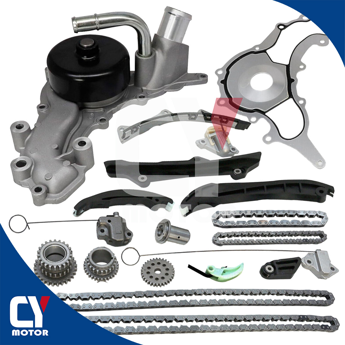 Kit De Cadena Distribución Water Pump For Maserati Quattroporte Levante Q4 3.0L