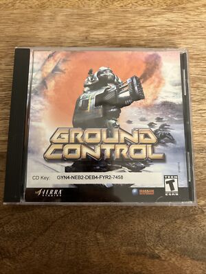 Ground Control Video Game  T-Teen Pc CD-ROM Sierra (Pre-Owned)