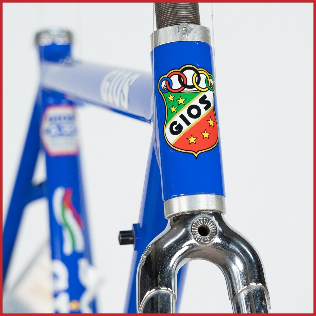 NOS GIOS COMPACT A90 ULTRALITE DEDACCIAI FRAMESET VINTAGE NOS GIOS COMPACT A90 ULTRALITE DEDACCIAI FRAMESET VINTAGE
