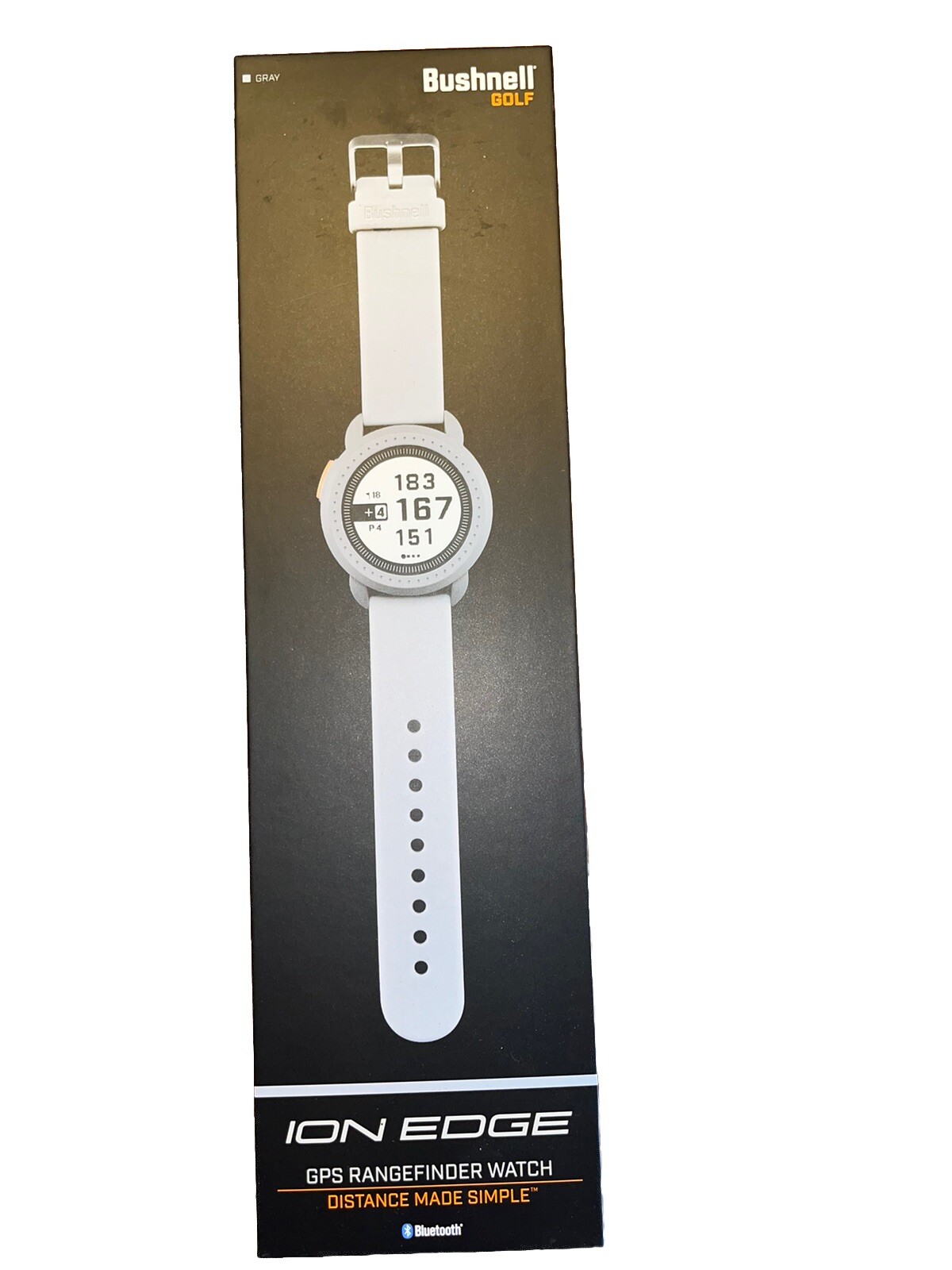 Bushnell Golf ION EDGE GPS Rangefinder Watch Grey eBay