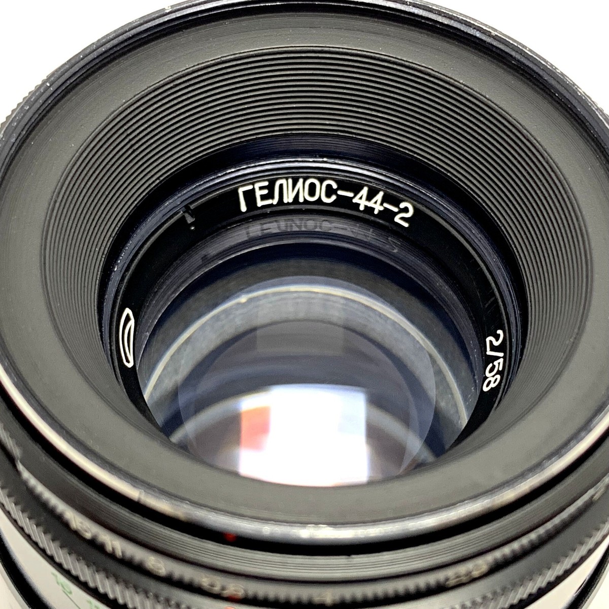 ✓ Vintage Helios 44-2 58mm f/2 M42 Lens BelOMO Logo | Swirly