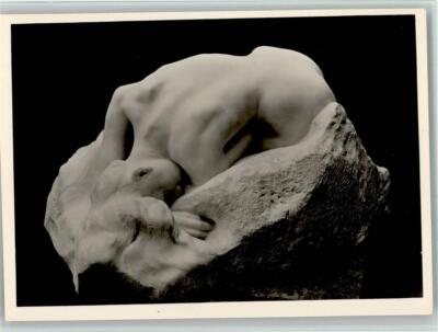 10503982 - publisher Egger die Meister no. 717 - Auguste Rodin Danaide postcard sculpture