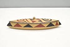 African Wood Box Tutsi Tribe Rwanda Africa