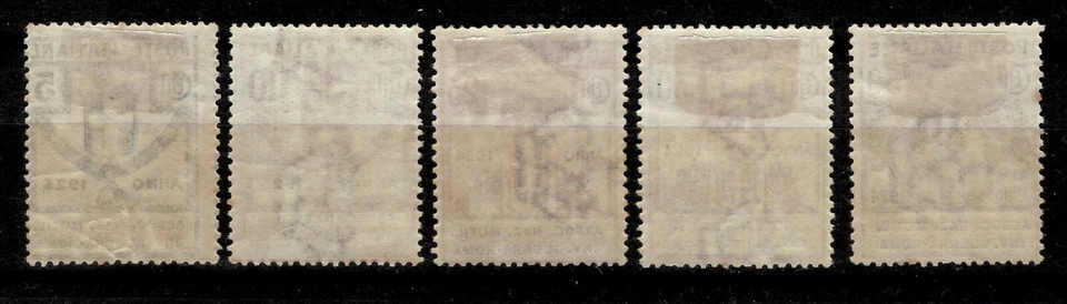 Италия 1924 ☀ Parastatali Cassa - Assoc. Naz. Mutil. Inv. Guerra-Roma ☀ MLH - Изображение 2 из 2