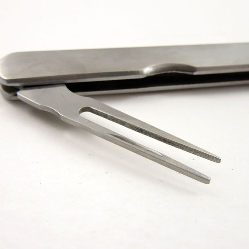 FOLDING POCKET KNIFE 10.25" Silver Stainless Steel Fruit Sampler