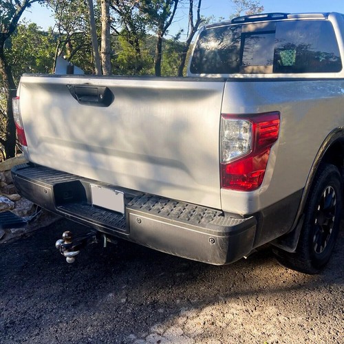 For 2016-2023 Nissan Titan XD Driver & Passenger Tail Lights Assembly Red Chrome - Picture 9 of 13
