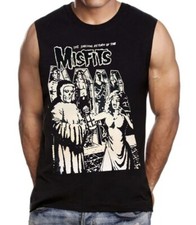 MISFITS THE SHOCKING RETURN American Punk Rock Band Men's Black Muscle Shirt