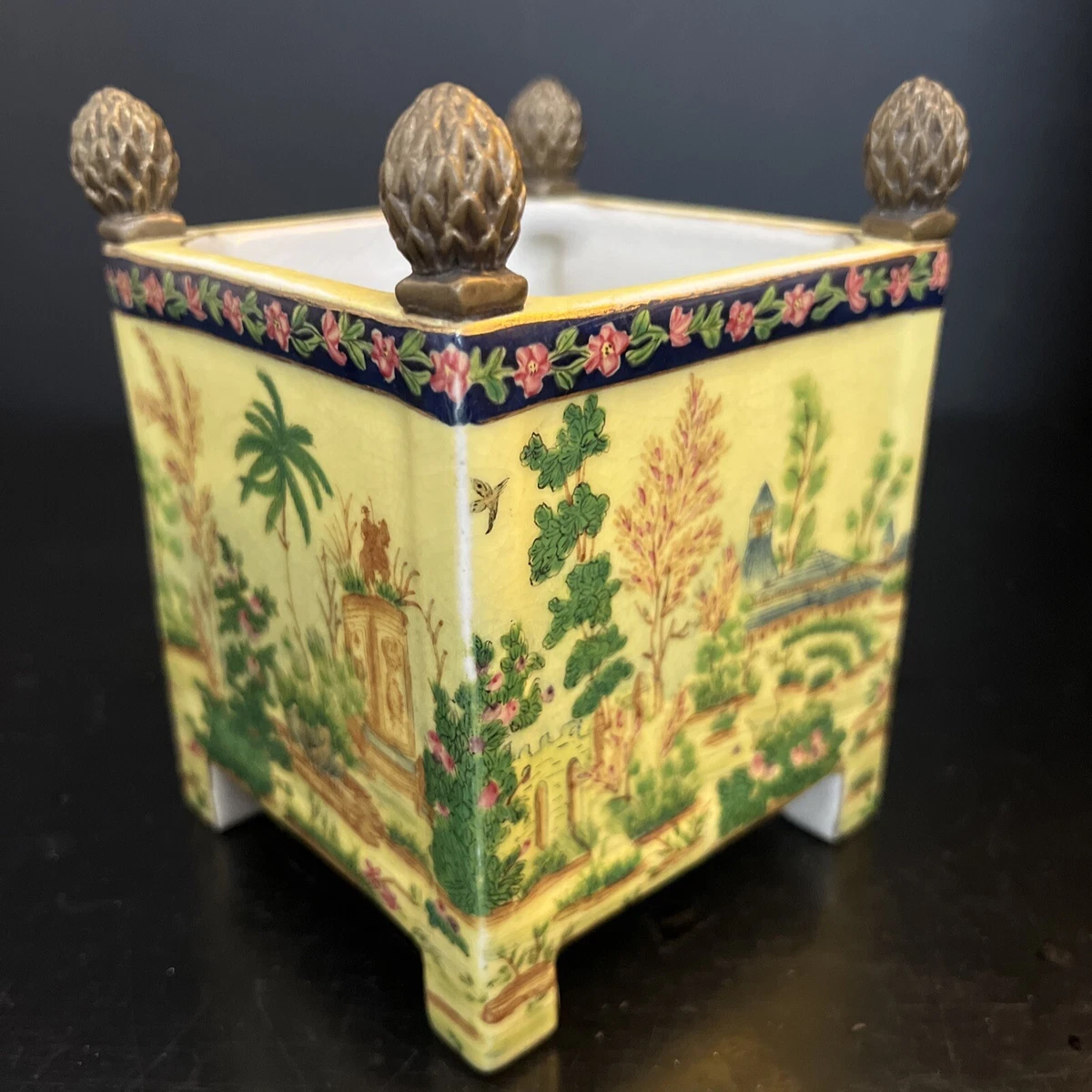 陶瓷黄色1900-1940 中国古董花瓶| eBay