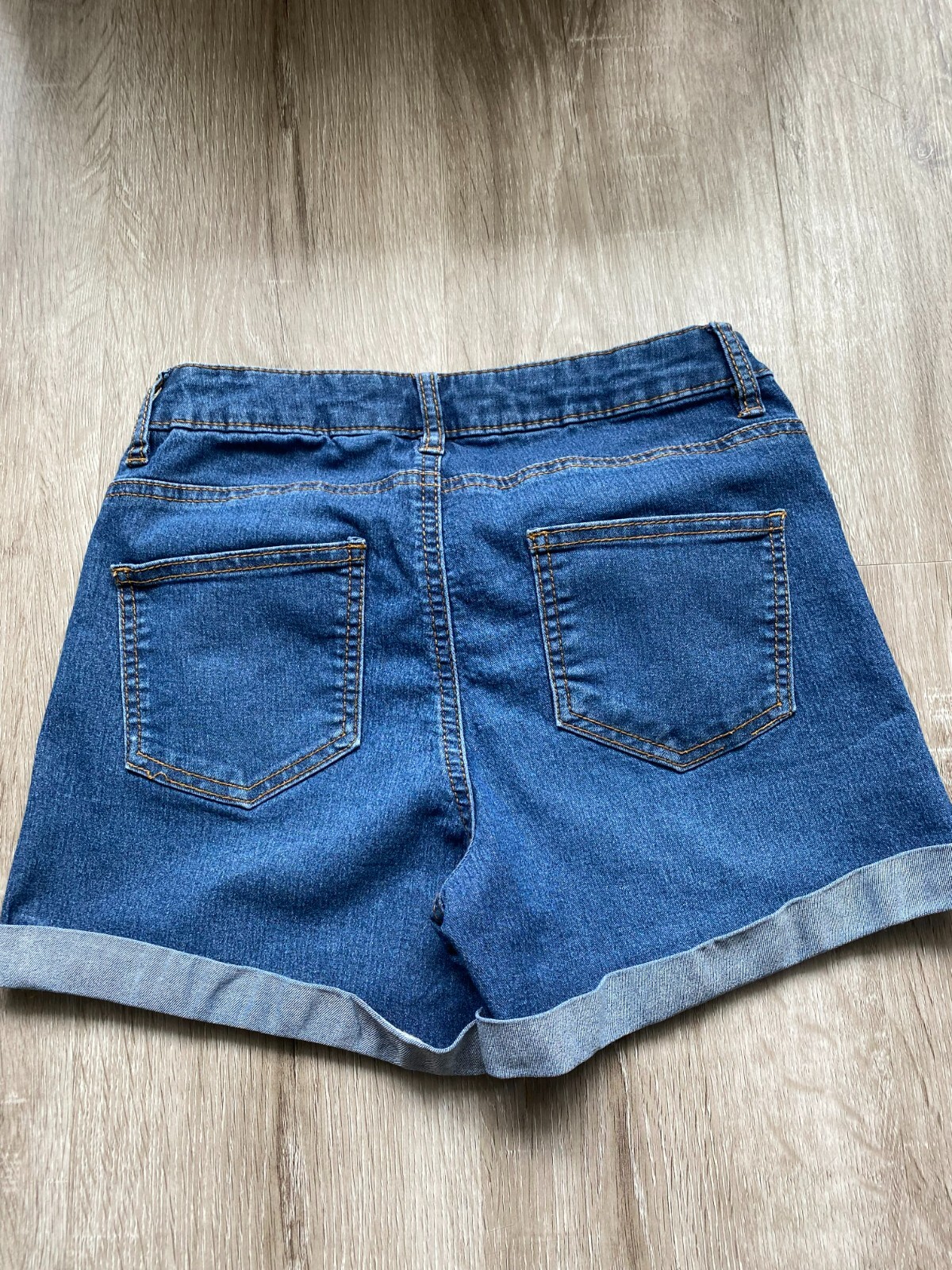 Excellent Condition UK 8 Ladies Stretch Denim Shorts eBay
