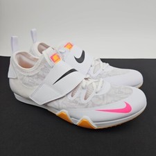 Nike Pole Vault Elite Spikes Men's Size 11 Shoes White Track  Field AA1204-101