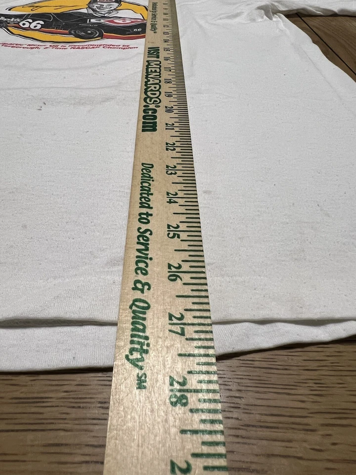 Camiseta Cale Yarborough 91 #66 Nascar para hombre talla grande carreras ropa de calle de colección Foto 4 de 4