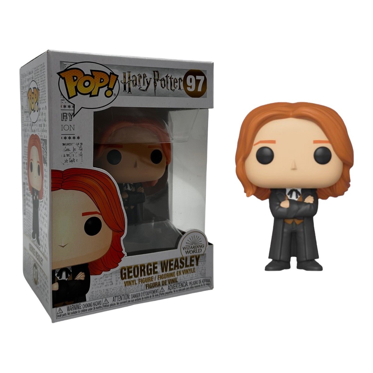 ハリーポッター　フィギュア　FUNKO Funko Pop! Harry Potter Wizarding World George Weasley Yule