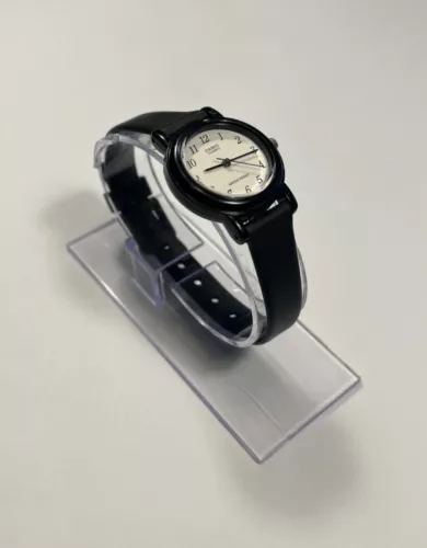 Casio Women's Black LQ-139 Analog Wristwatch Watch Japan Movt New Battery!