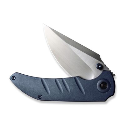 WE Knives Riff-Raff 22020B-2 Frame Lock Blue Titanium CPM-20CV Stainless Pocket