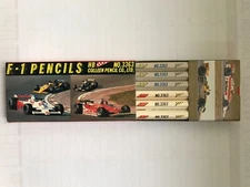 12 VINTAGE COLLEEN PENCILS: COMPLETE BOX OF F-1 “No.3363” HB -JAPAN -UNUSED, NOS