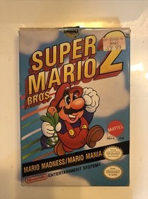 Super Mario Bros. 2 (Nintendo NES, 1988) COMPLETE